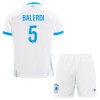 Maglia ufficiale Olympique de Marseille Balerdi 5 Casa 2024-25 per Bambino